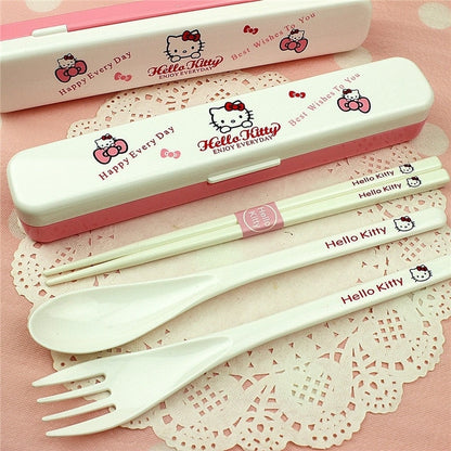 Kitty Cutlery Set