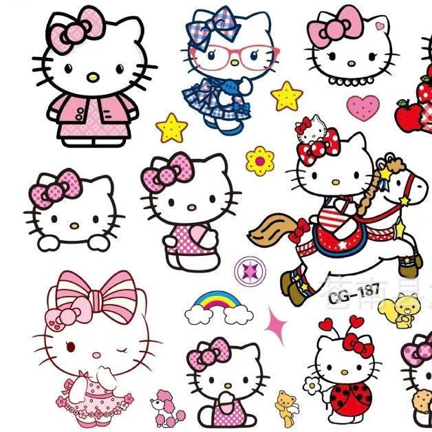 Kitty Temporary Tattoo Pack