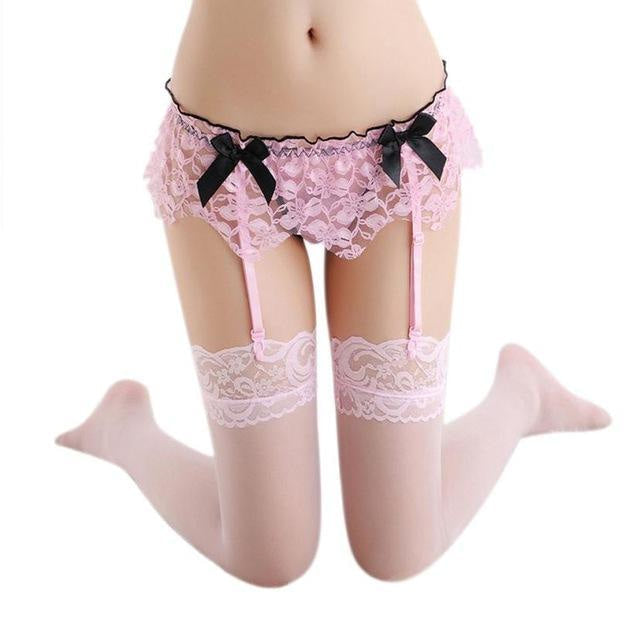 Lace Garter Belt