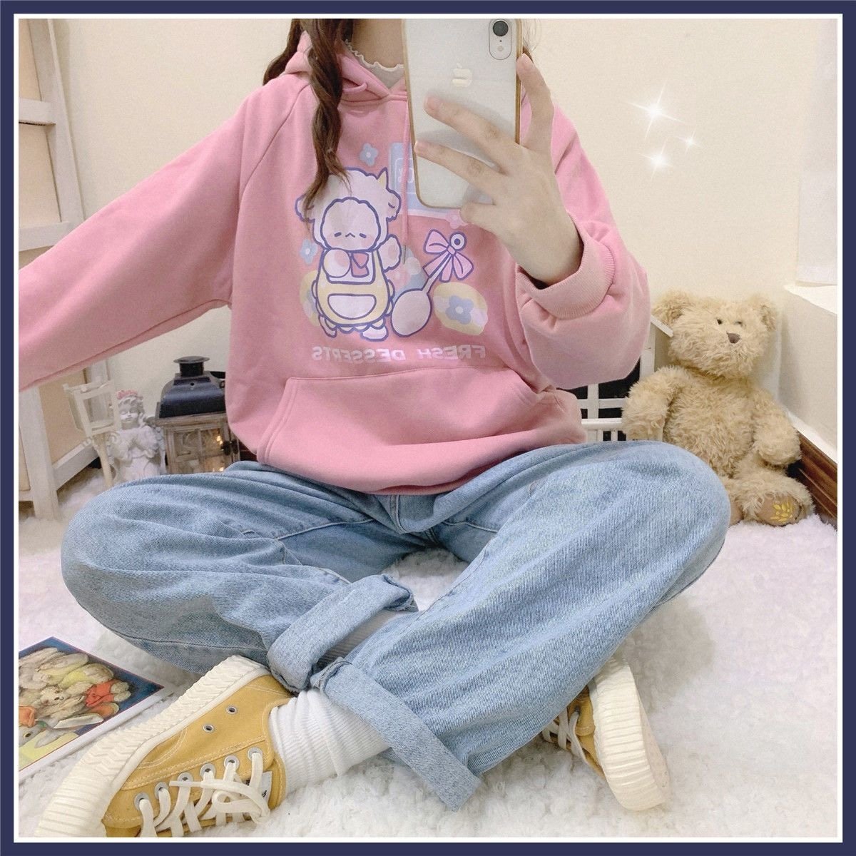 Little Lamb Dessert Hoodie