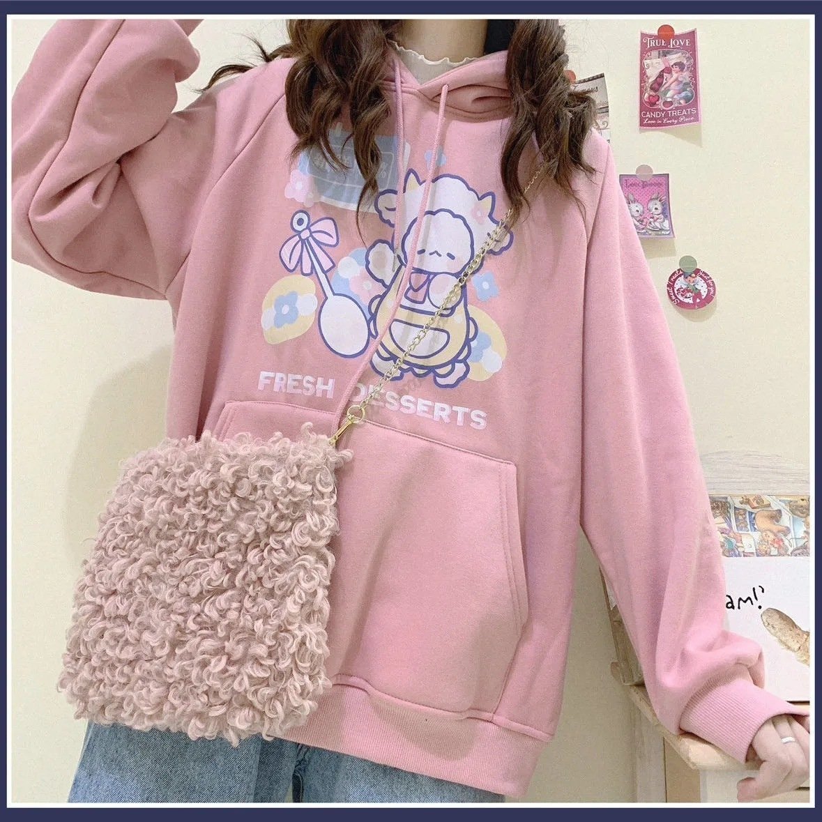 Little Lamb Dessert Hoodie