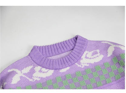 Lavender Farm Pullover