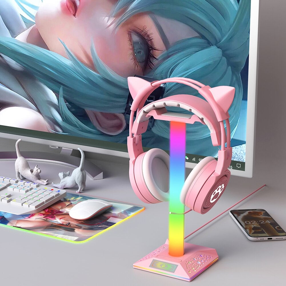 LED Headset Stand & Display