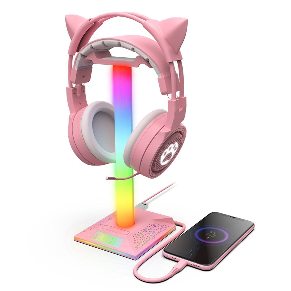 LED Headset Stand & Display