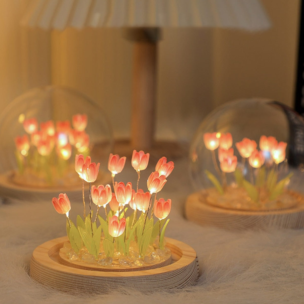 LED Tulip Nightlight Globe