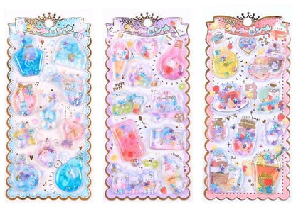 Puffy Glitter Stickers