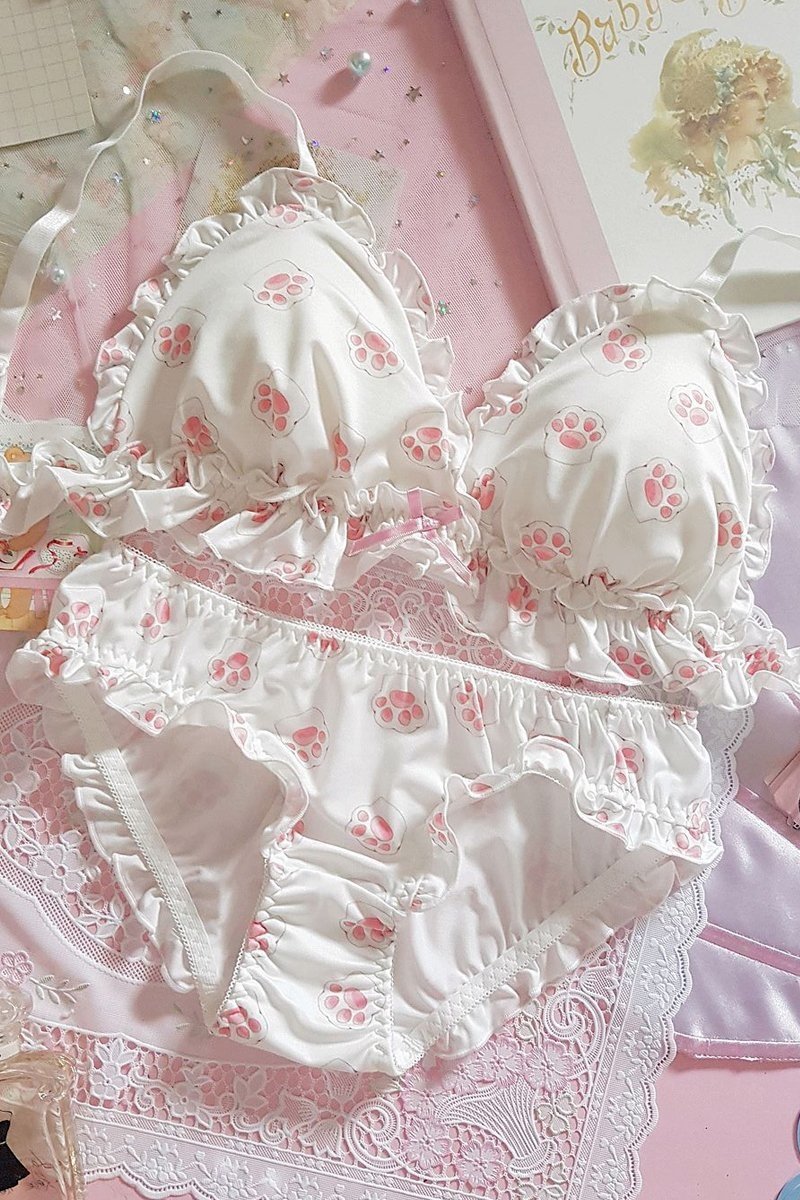 Little Paw Lingerie Set