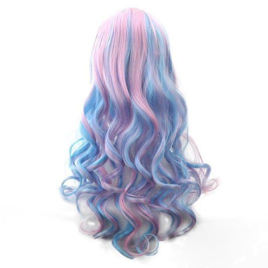 Long Cotton Candy Wig