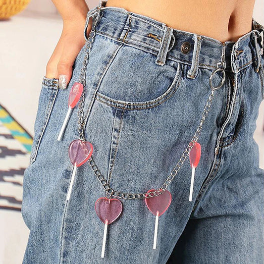 Lovecore Lolly Belt Chain