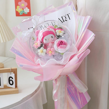 Luxury Floral Kawaii Plush Bouquets