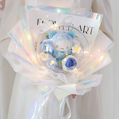 Luxury Floral Kawaii Plush Bouquets