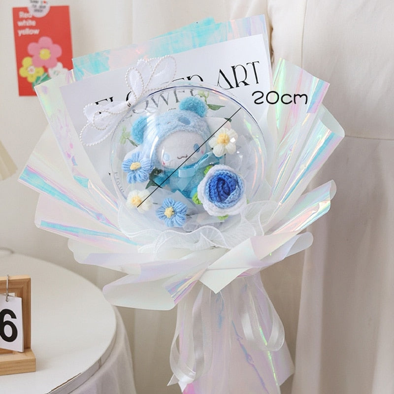 Luxury Floral Kawaii Plush Bouquets