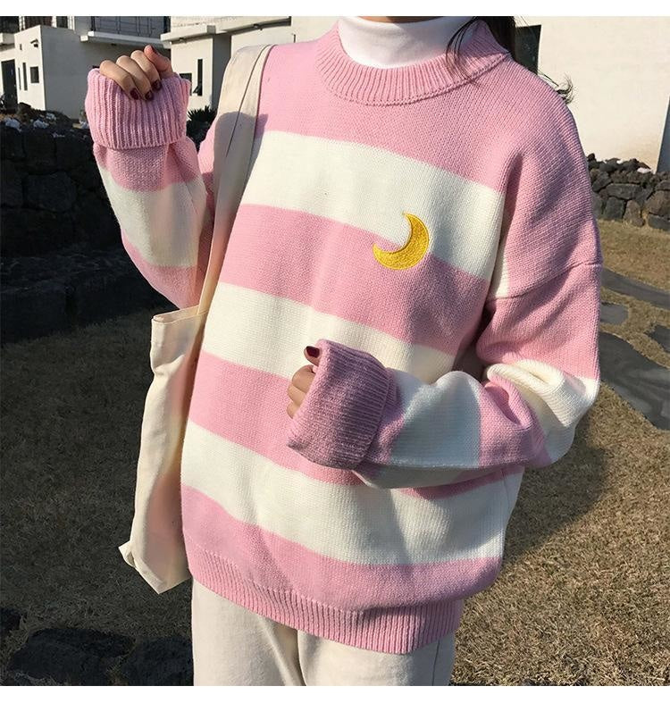 Magic Moon Knit Sweater