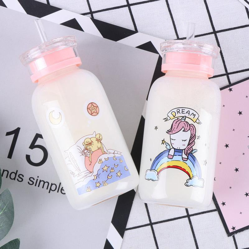 Magical Girl Glass Bottles