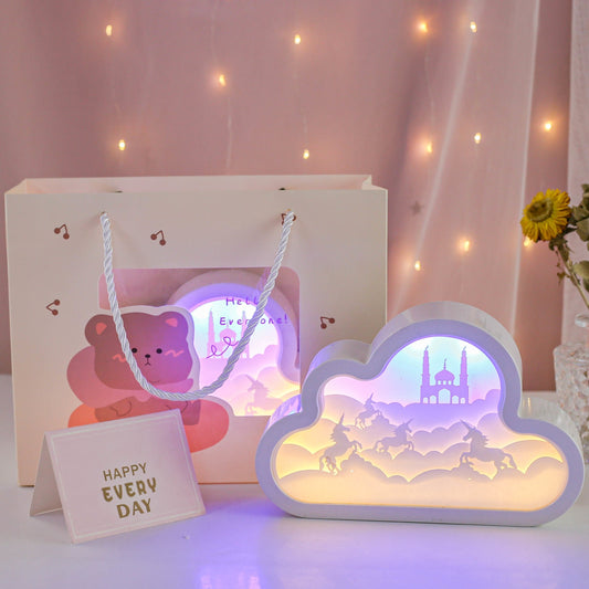 Majestic Cloud Unicorn Night Light