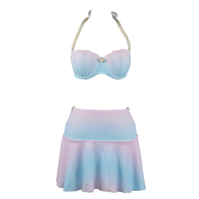 Mermaid Shell Skirt Bikini