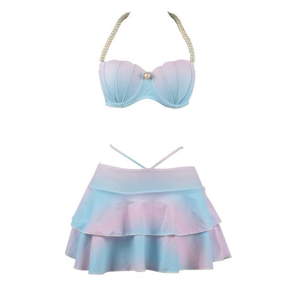 Mermaid Shell Skirt Bikini