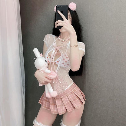 Mesh Student Cosplay Set