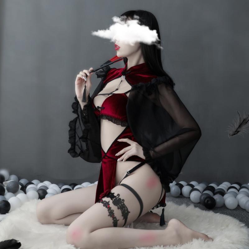 Midnight Witch Cosplay Lingerie Set