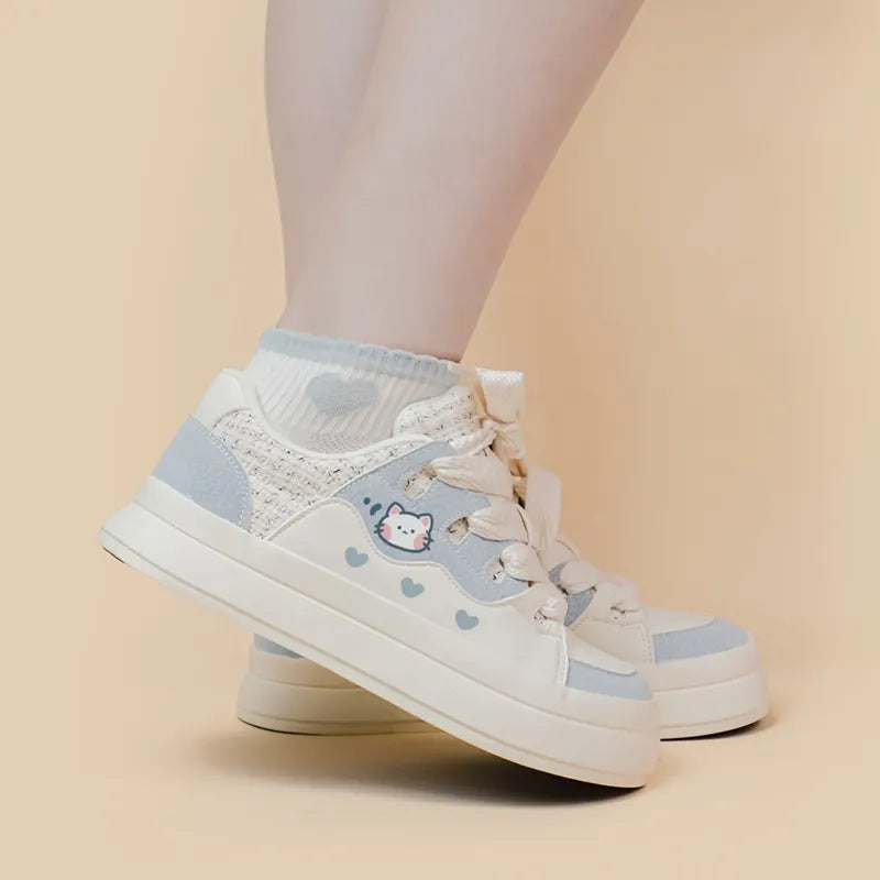 Neko Baby Blue Sneakers