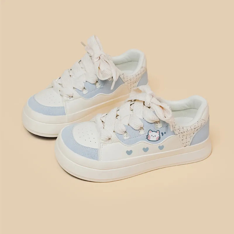 Neko Baby Blue Sneakers