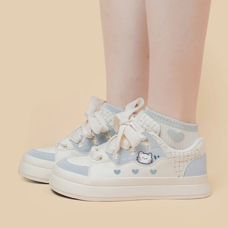 Neko Baby Blue Sneakers