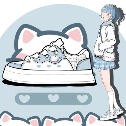 Neko Baby Blue Sneakers