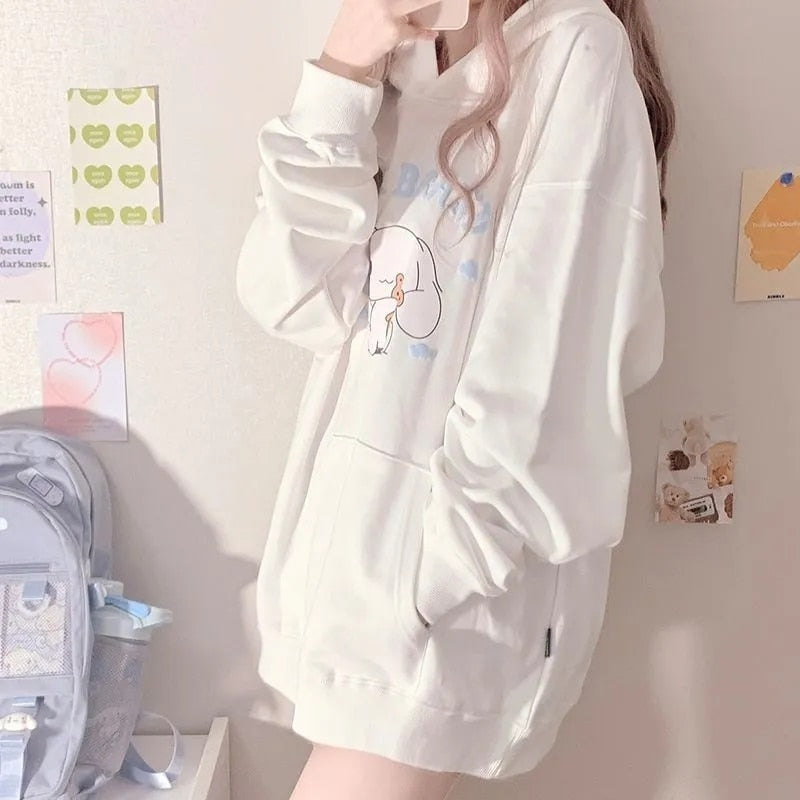 Oversized Cinnamoroll Hoodie