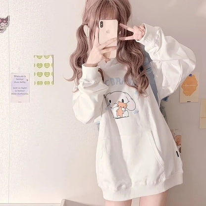 Oversized Cinnamoroll Hoodie