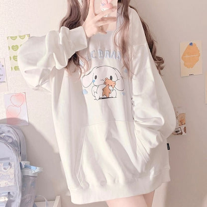 Oversized Cinnamoroll Hoodie