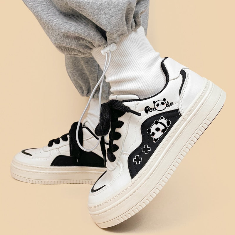 Panda Playtime Casual Sneakers