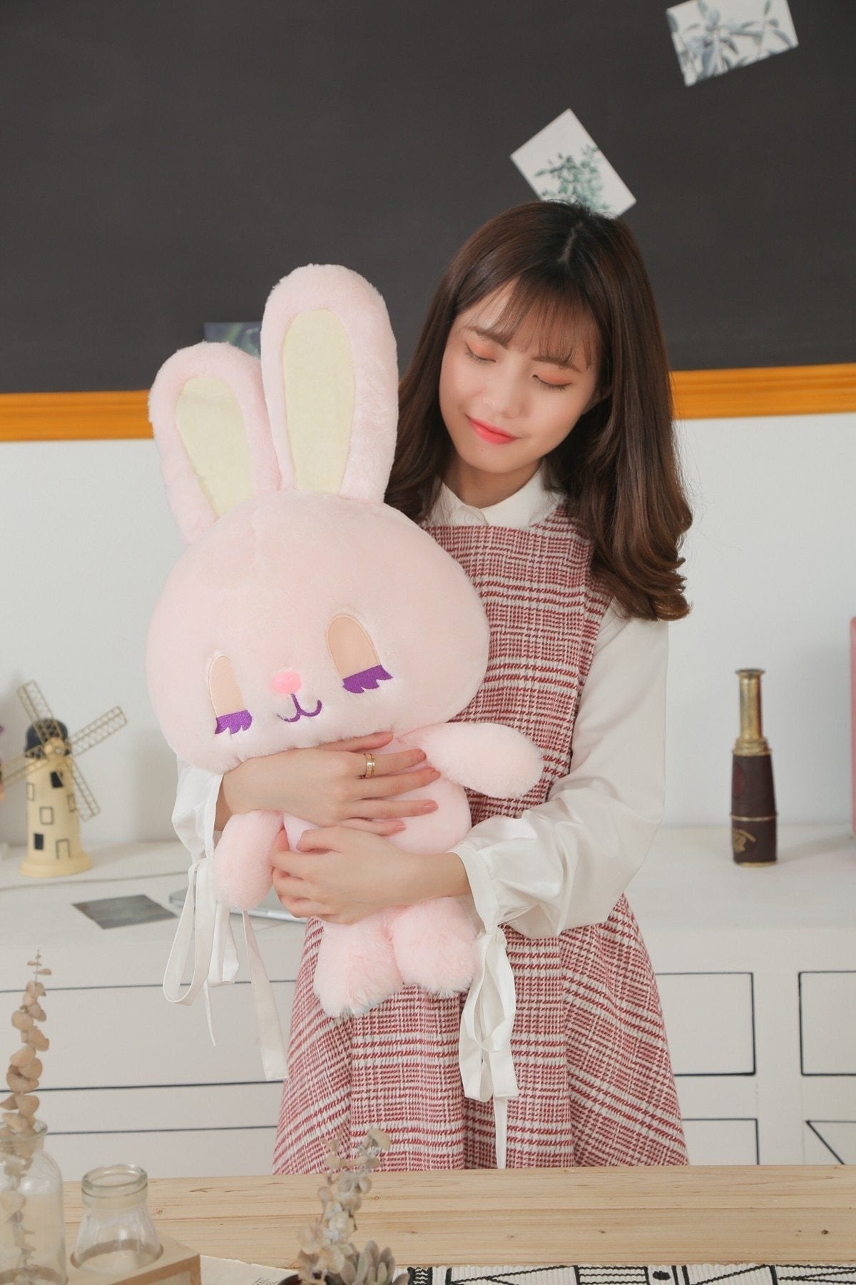 Pastel Bunny & Bear Plushies