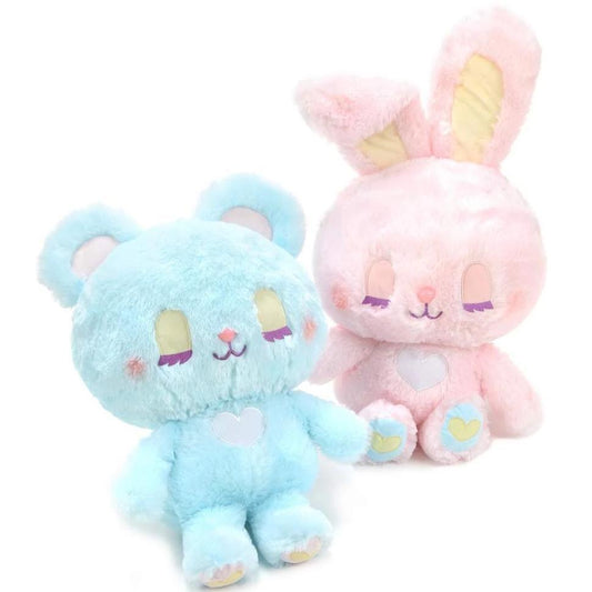 Pastel Bunny & Bear Plushies