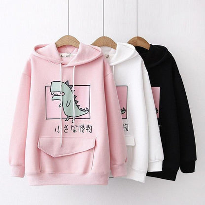 Pastel Dino Hoodie