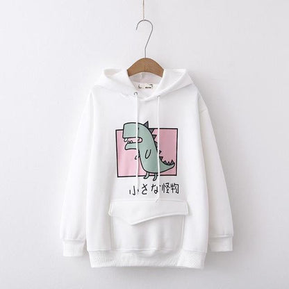 Pastel Dino Hoodie