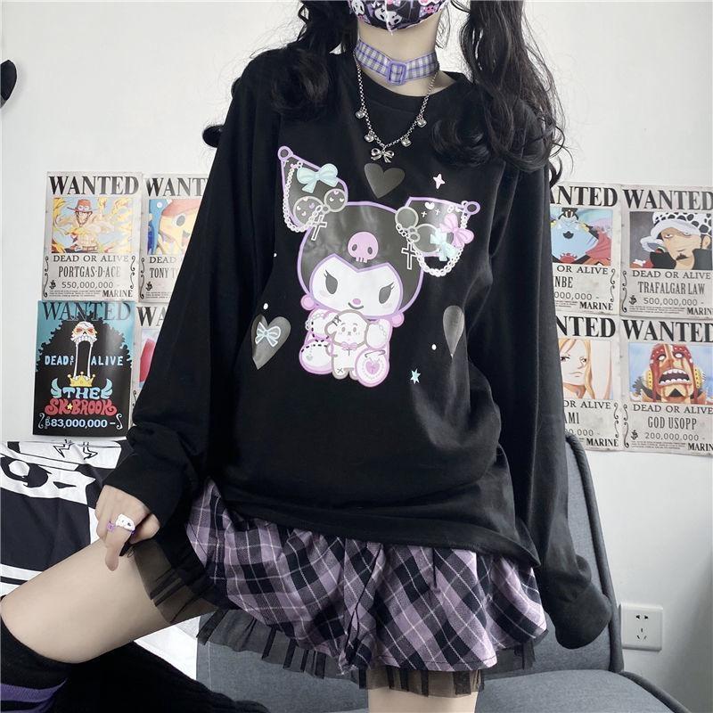 Pastel Goth Kuromi Crewneck