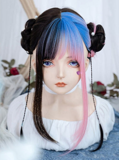 Pastel Goth Peekaboo Wig