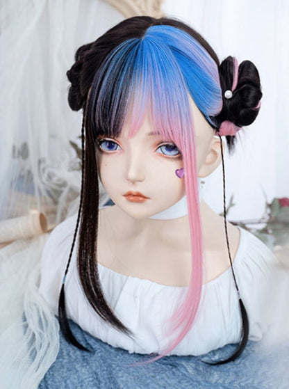 Pastel Goth Peekaboo Wig