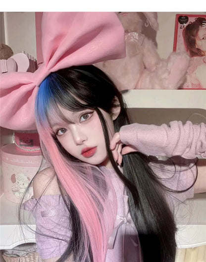 Pastel Goth Peekaboo Wig