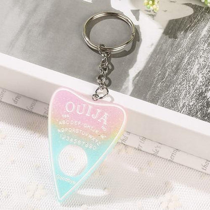 Pastel Ouija Keychain