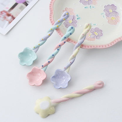 Pastel Star Spoons