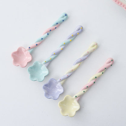 Pastel Star Spoons