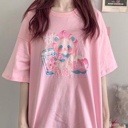 Peachy Baby Bear Tee