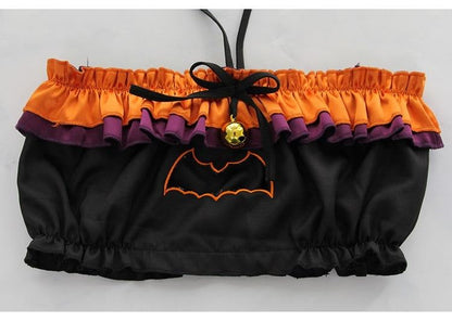 Peekaboo Bat Halloween Lingerie Set