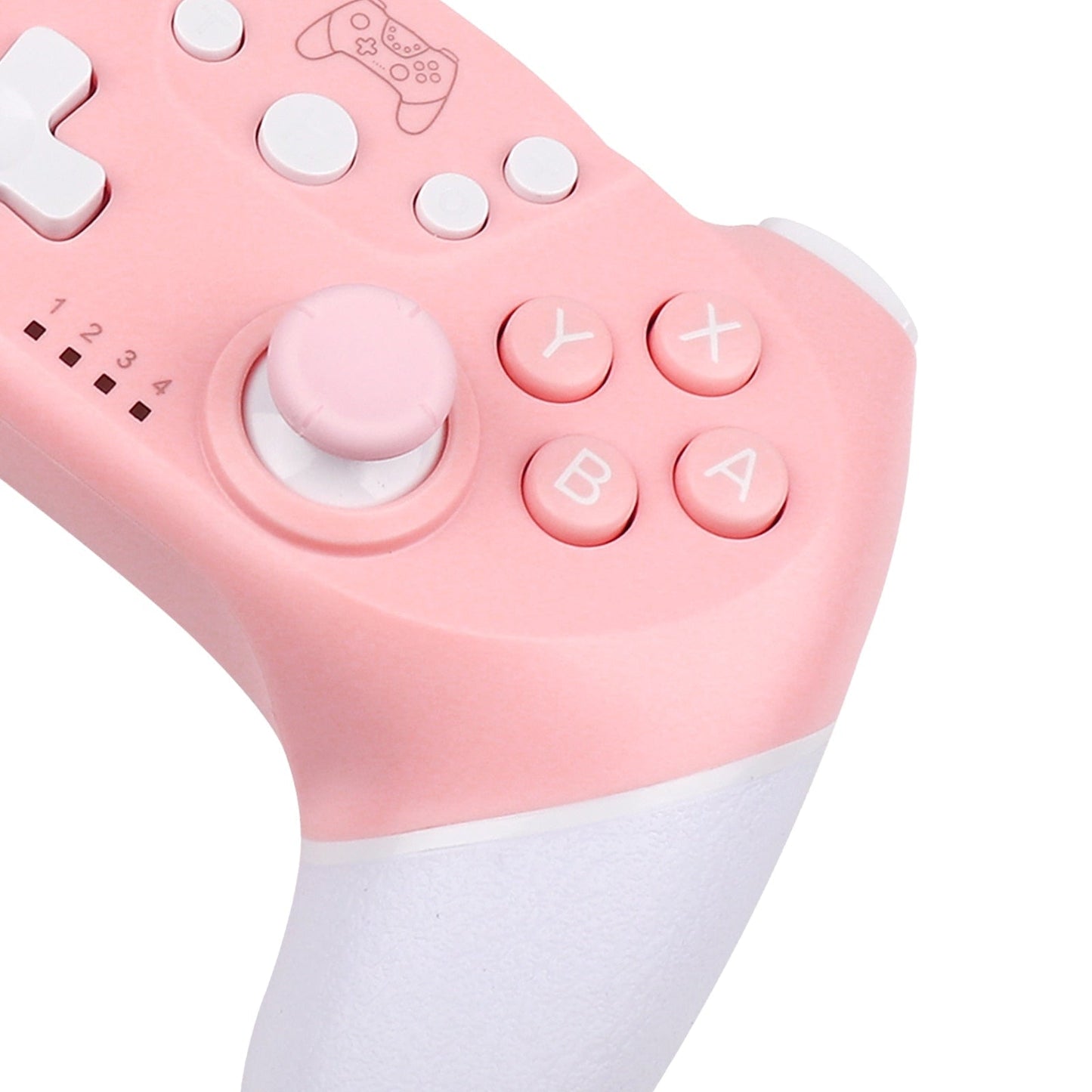 Pink Bluetooth Game Controller For PC/Switch