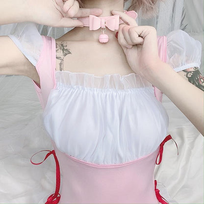 Pink Maid Onesie