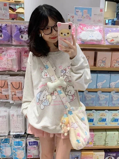 Playful Kitten Long Sleeve Top