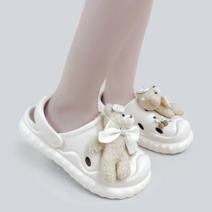 Plush Teddy Clogs