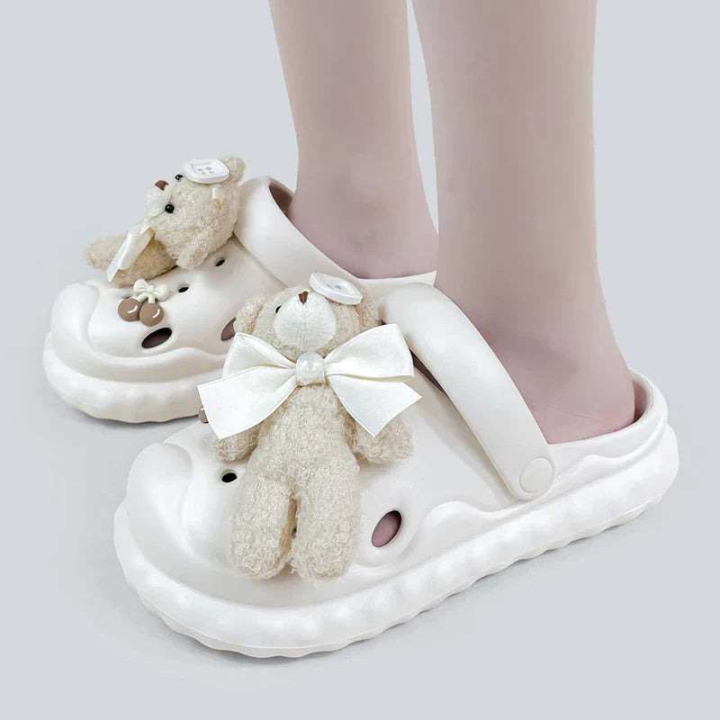 Plush Teddy Clogs