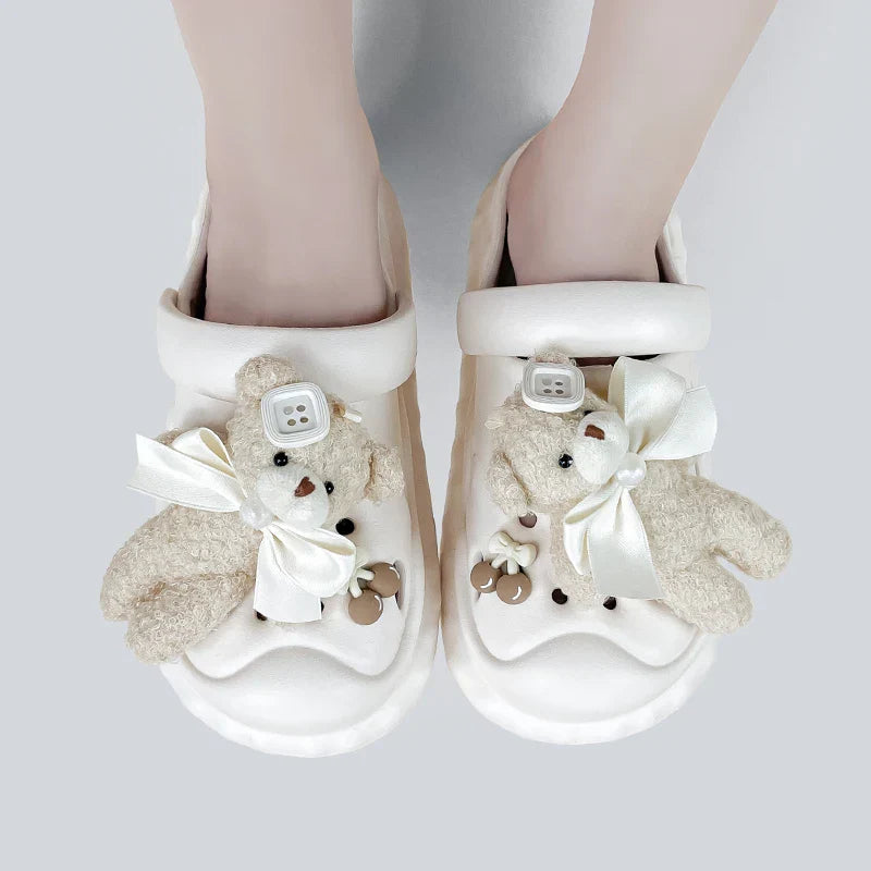 Plush Teddy Clogs